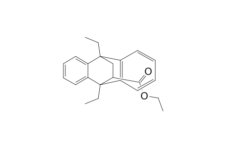 9,10-Ethanoanthracene-11-carboxylic acid, 9,10-diethyl-9,10-dihydro-, ethyl ester