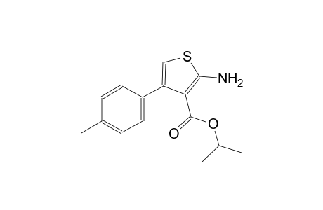 isopropyl 2-amino-4-(4-methylphenyl)-3-thiophenecarboxylate