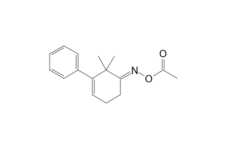 2,2-Dimethyl-3-phenylcyclohex-3-enone N-acetoxyoxime