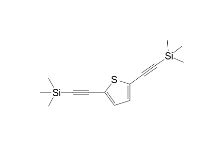 Trimethyl-[2-[5-(2-trimethylsilylethynyl)-2-thienyl]ethynyl]silane