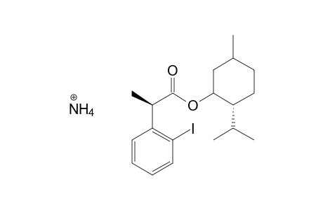 (4R,6R,9S)-Menthyl (2R)-2-(2-Iodophenyl)propionate Ammonio salt