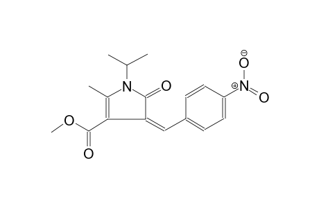 1H-pyrrole-3-carboxylic acid, 4,5-dihydro-2-methyl-1-(1-methylethyl)-4-[(4-nitrophenyl)methylene]-5-oxo-, methyl ester, (4Z)-