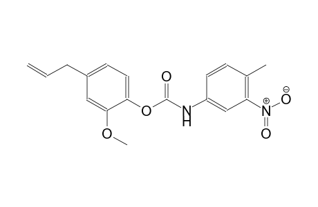 4-allyl-2-methoxyphenyl 4-methyl-3-nitrophenylcarbamate