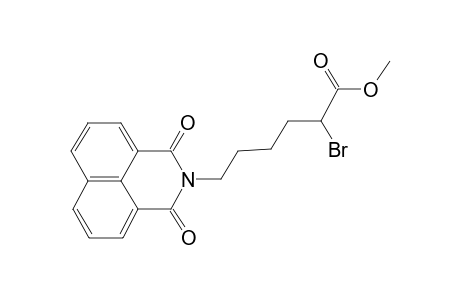 2-Bromo-6-(1,3-dioxo-1H,3H-benzo[de]isoquinolin-2-yl)-hexanoic acid, methyl ester