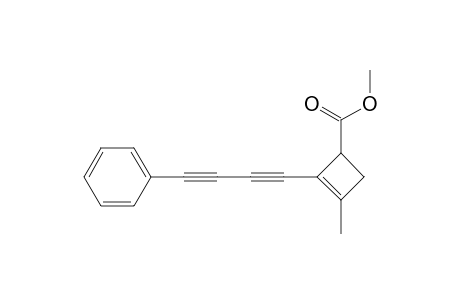 Methyl 2-(4-phenylbuta-1,3-diyn-1-yl)-1-methylcyclobutene-3-carboxylate