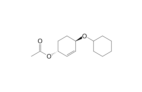 trans-1-Acetoxy-4-cyclohexyloxy-2-cyclohexene
