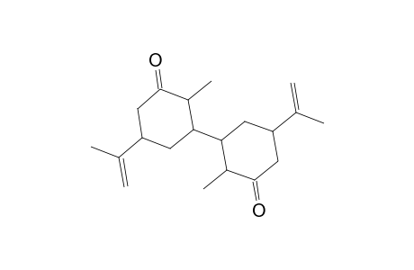 [1,1'-Bicyclohexyl]-3,3'-dione, 2,2'-dimethyl-5,5'-bis(1-methylethenyl)-, stereoisomer