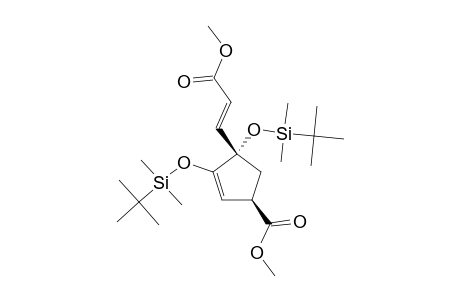 METHYL-E-3-[1,2-BIS-(TERT.-BUTYL-DIMETHYL-SILOXY)-4-METHOXY-CARBONYL-CYCLO-PENT-2-EN-1-YL]-PROPENOATE