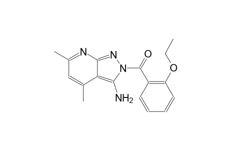 2H-pyrazolo[3,4-b]pyridin-3-amine, 2-(2-ethoxybenzoyl)-4,6-dimethyl-