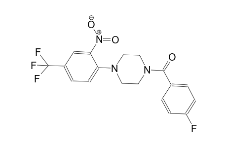 piperazine, 1-(4-fluorobenzoyl)-4-[2-nitro-4-(trifluoromethyl)phenyl]-