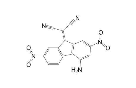 2-(4-amino-2,7-dinitro-9-fluorenylidene)propanedinitrile