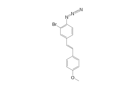4-AZIDO-3-BROMO-4'-METHOXYSTILBENE