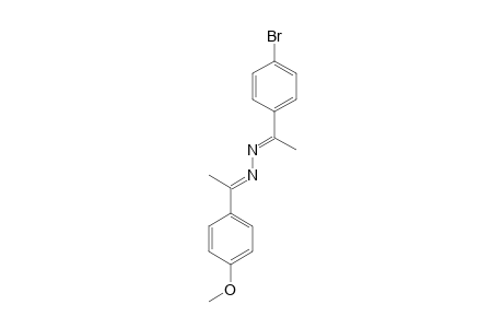 (E)-[1-(4-bromophenyl)ethylideneamino]-[1-(4-methoxyphenyl)ethylidene]amine