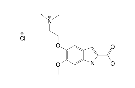 5-[2(Dimethylamino)ethoxy)-6-methoxy-1H-indole-2-carboxylic acid hydrochloride