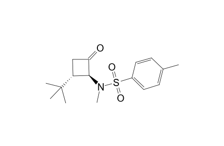 (2S,3S)-3-t-Butyl-2-(N-methyl-N-tosylamino)cyclobutanone