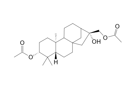 (ent)-3.beta.,17-Diacetoxy-16.beta.-hydroxy-(ent)-Kaurane