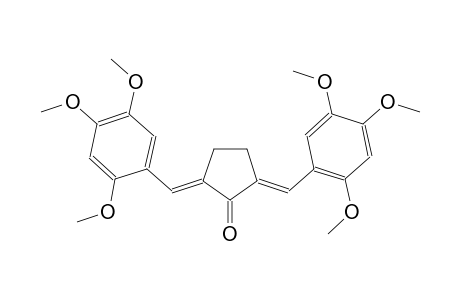 cyclopentanone, 2,5-bis[(2,4,5-trimethoxyphenyl)methylene]-, (2E,5E)-