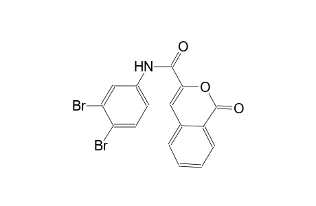 N-(3,4-dibromophenyl)-1-oxo-1H-2-benzopyran-3-carboxamide