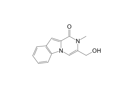 2-Methyl-3-methylol-pyrazin[1,2-a]indol-1-one