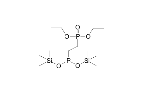 BIS(TRIMETHYLSILYL)-BETA-DIETHYLPHOSPHONOETHYLPHOSPHONITE