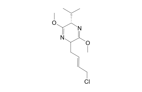(S)-5-[4'-Chloro-2'-butenyl]-2,5-dihydro-2-isopropyl-3,6-dimethoxypyrazine