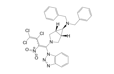 (1R,5S)-N,N-Dibenzyl-3-(1-(benzotriazol-1-yl)-2-nitro-3,4,4-trichlorobuta-1,3-dienyl)-3-azabicyclo[3.1.0]hexan-6-amine