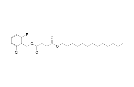 Succinic acid, 2-chloro-6-fluorobenzyl tridecyl ester