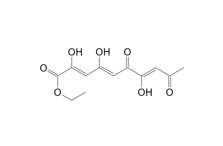 2,4,7-Decatrienoic acid, 2,4,7-trihydroxy-6,9-dioxo-, ethyl ester