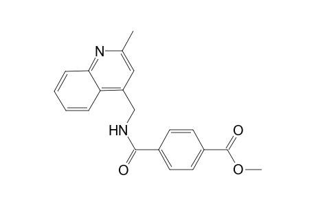 4-[(2-methyl-4-quinolyl)methylcarbamoyl]benzoic acid methyl ester