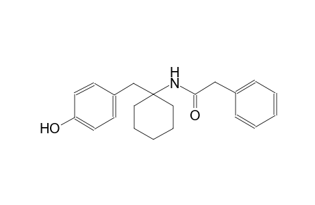 Acetamide, 2-phenyl-N-[1-(4-hydroxybenzyl)-1-cyclohexyl)-
