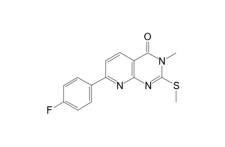 7-(4-Fluorophenyl)-3-methyl-2-(methylthio)pyrido[2,3-d]pyrimidin-4(3H)-one