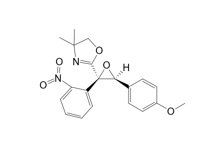 2-[(2R,3S)-3-(4-methoxyphenyl)-2-(2-nitrophenyl)-2-oxiranyl]-4,4-dimethyl-5H-oxazole