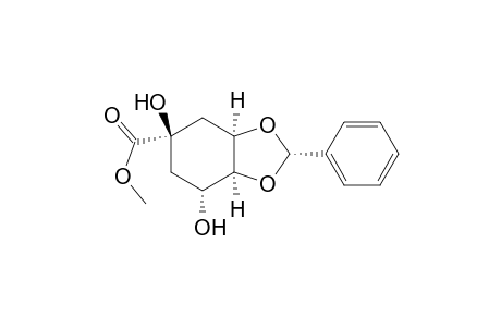 (1S,2R,4R,6R,8S)-4-(methoxycarbonyl)-8-phenyl-7,9-dioxabicyclo[4.3.0]nonane-2,4-diol