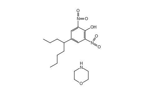 2,6-DINITRO-4-(1-PROPYLPENTYL)PHENOL, COMPOUND WITH MORPHOLINE (1:1)