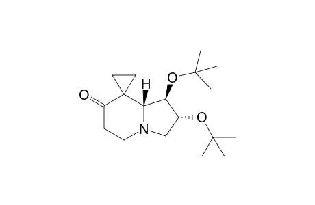 (1'R,2'R,8'aR)-1',2'-ditert-butoxyspiro[cyclopropane-1,8'-indolizidine]-7'-one
