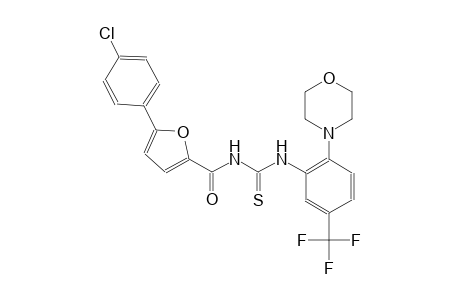 N-[5-(4-chlorophenyl)-2-furoyl]-N'-[2-(4-morpholinyl)-5-(trifluoromethyl)phenyl]thiourea