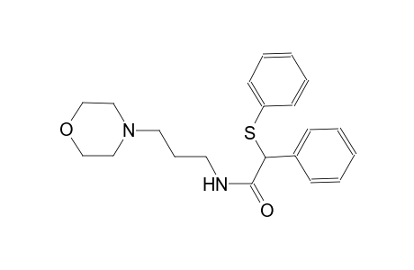 N-[3-(4-morpholinyl)propyl]-2-phenyl-2-(phenylsulfanyl)acetamide