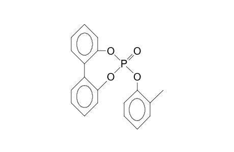 6-(2-Methyl-phenoxy)-dibenzo(D,F)(1,3,2)dioxaphosphepin 6-oxide