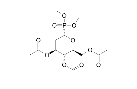 DIMETHYL-(3,4,6-TRI-O-BENZYL-2-DEOXY-ALPHA-D-ARABINO-HEXOPYRANOSYL)-PHOSPHONATE