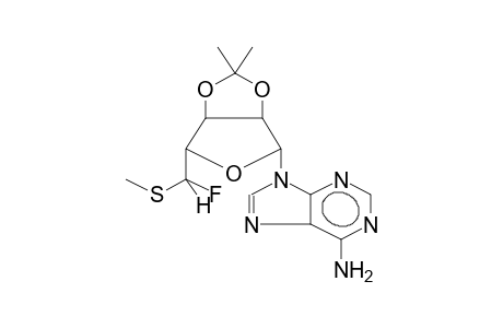 2',3'-O-ISOPROPYLIDENE-5-DEOXY-5-METHYLTHIO-5-FLUOROADENOSINE(DIASTEREOMER 1)