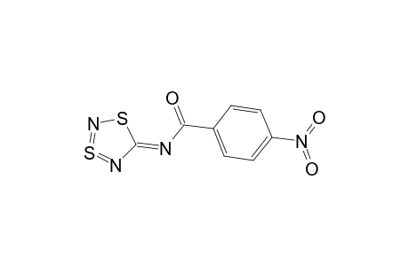 Benzamide, N-5H-1,3,2,4-dithia(3-SIV)diazol-5-ylidene-4-nitro-