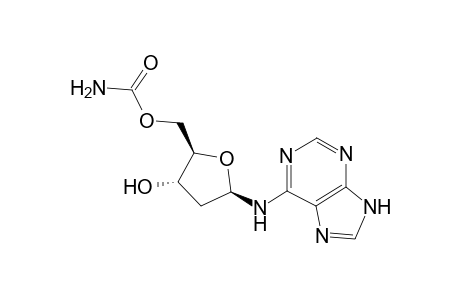 5-Carbamoyl-1-(2-deoxy-.beta.,D-ribofuranosyl)adenine
