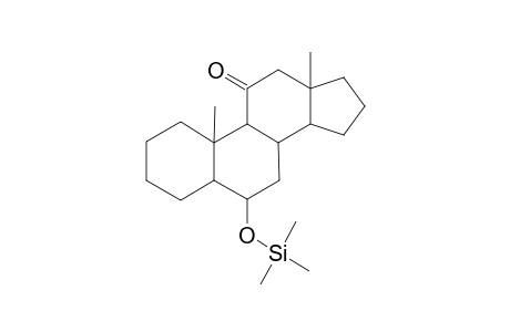 5.ALPHA.-ANDROSTAN-6.ALPHA.-OL-11-ONE(6.ALPHA.-TRIMETHYLSILYL ETHER)