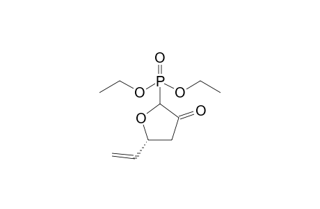 (5R)-2-diethoxyphosphoryl-5-ethenyl-3-oxolanone