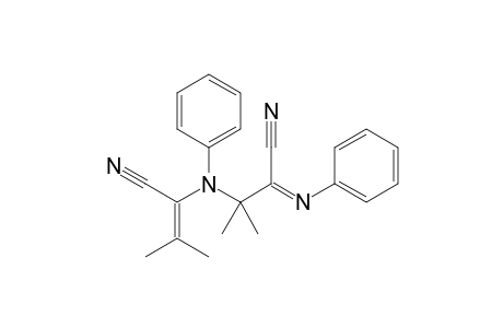 2-(2-cyano-N-phenyl-2-phenylimino-1,1-dimethylethylamino)-3-methylbut-2-enenitrile