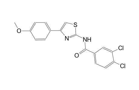 3,4-dichloro-N-[4-(4-methoxyphenyl)-1,3-thiazol-2-yl]benzamide