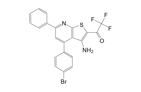 1-[3-amino-4-(4-bromophenyl)-6-phenylthieno[2,3-b]pyridin-2-yl]-2,2,2-trifluoroethanone