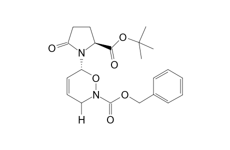 Benzyl (6R)-6-[(5'S)-5'-tert-butyloxycarbonyl)-2'-oxopyrrolidin-1'-yl]-3,6-dihydro-2H-1,2-oxazine-2-carboxylate