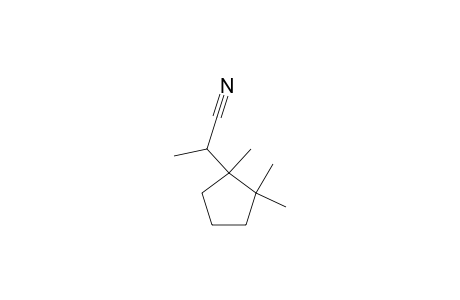 2-(1,2,2-trimethylcyclopentyl)propanenitrile