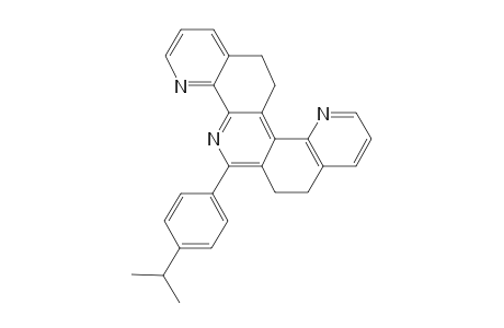 7,8,13,14-Tetrahydro-6-(4'-isopropylphenyl)quino[8,7-k]-[1,8]phenanthroline